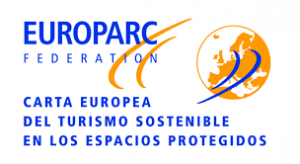 Logo Europarc al que pertenece la Almazara Quaryat Dillar en su búsqueda por el desarrollo sostenible de los espacios protegidos