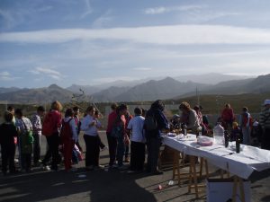 Jóvenes del colegio de Dílar Visitan la Almazara