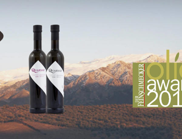 Dos de nuestros aceites de oliva, Quaryat Picual y Blend están entre los 250 mejores aove del mundo según muestran los resultados de la competición internacional que realiza la revista Der Feinschmecker alemana