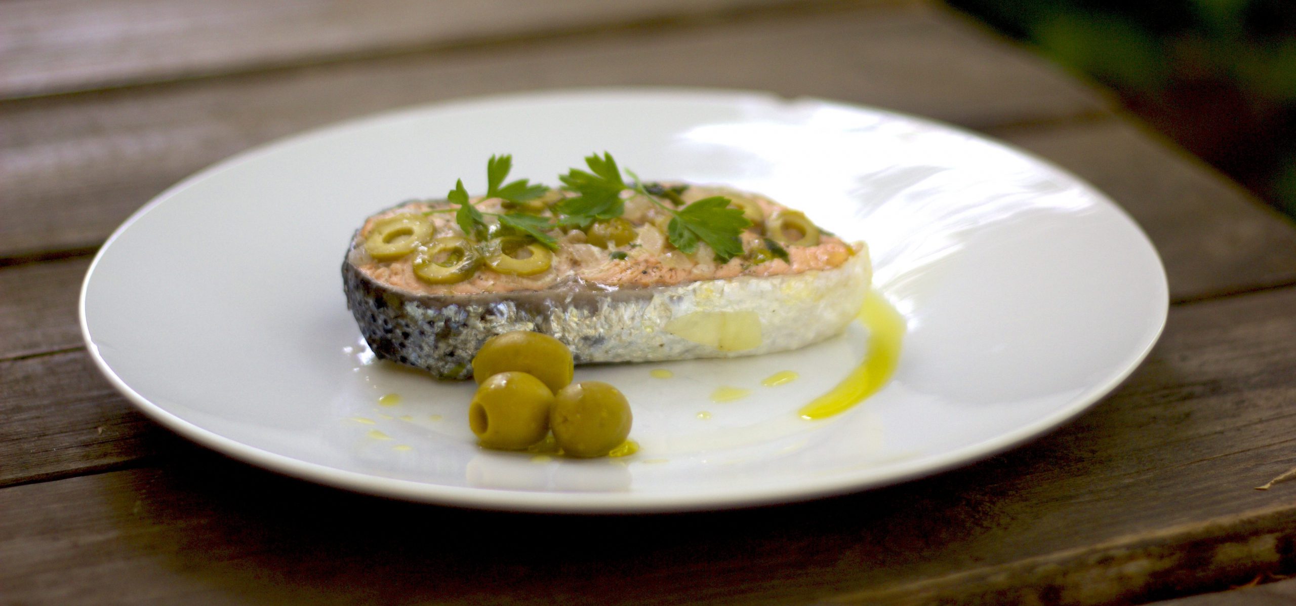 salmón al estilo Quaryat Blend