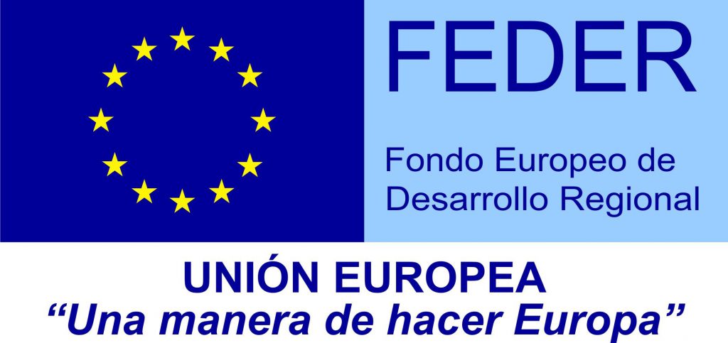 logo fondo FEDER (Fondo Europeo de Desarrollo Regional) Una manera de hacer Europa