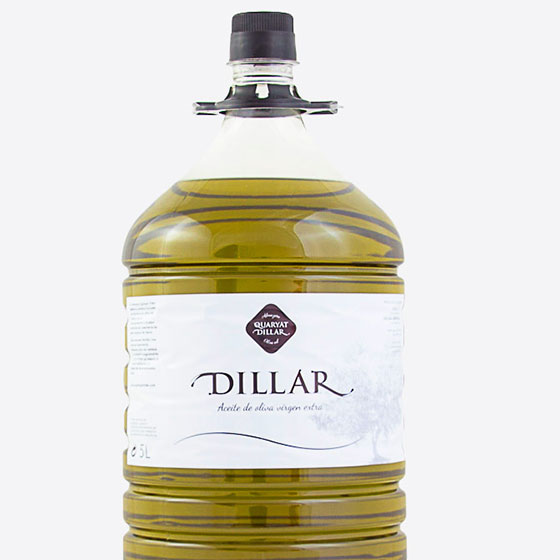 extra virgin olive oil in 5 liters bottle dillar